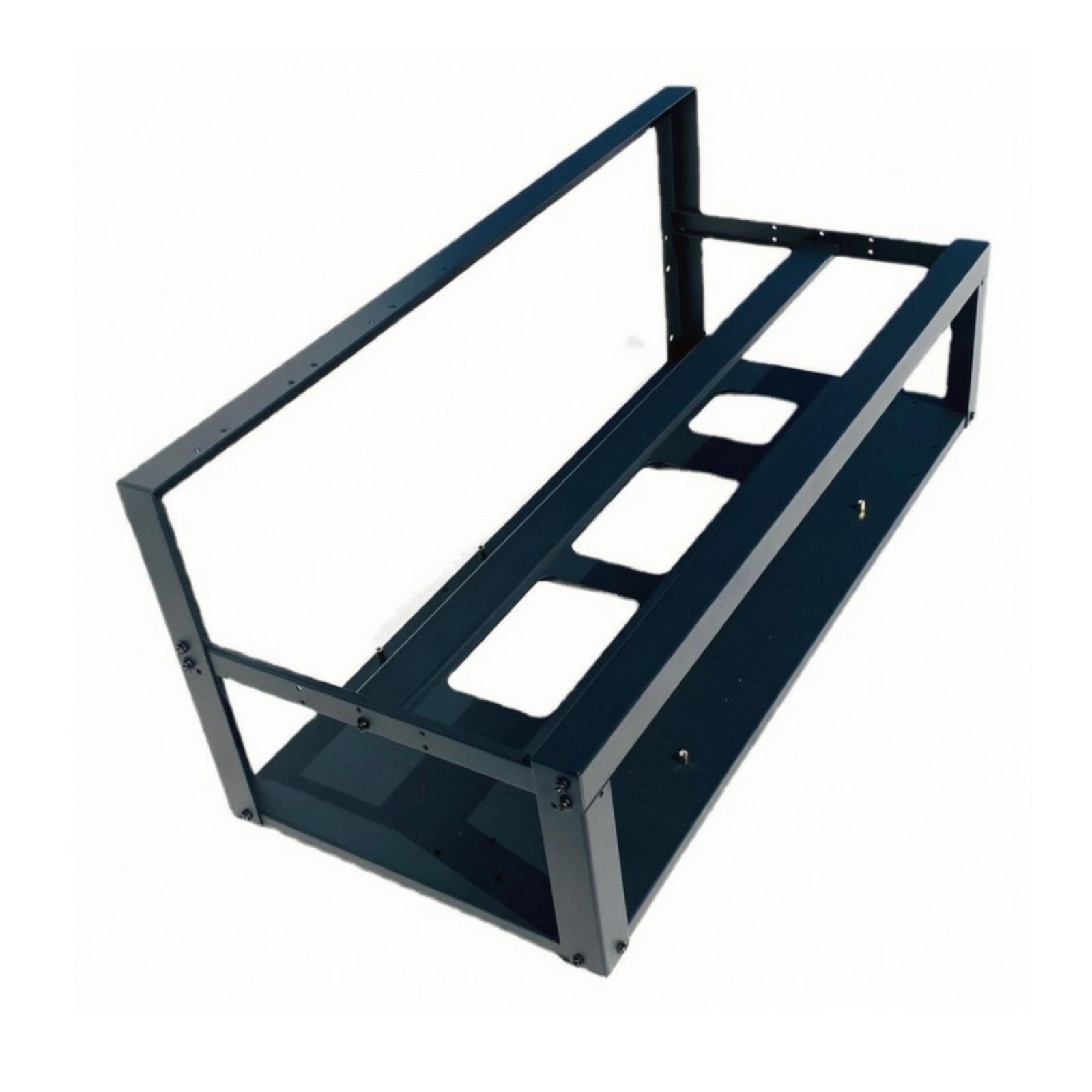 Gpu Mining Rig Frame 8 Gpu - GPU-Mining-Rahmen aus kaltgewalztem Stahl, 8-Karten-Open-Rack für